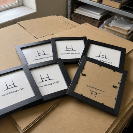 Branded picture frames with logo