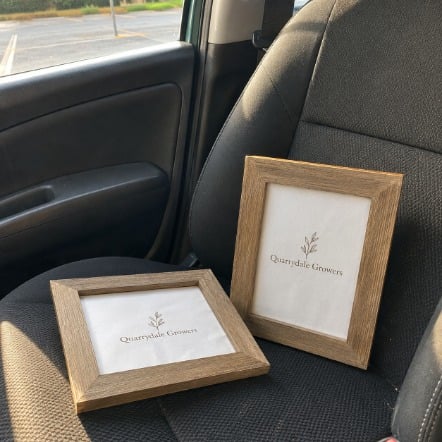 Custom picture frames for small business