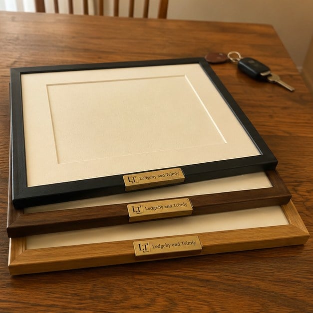 Personalized picture frames — customer photo